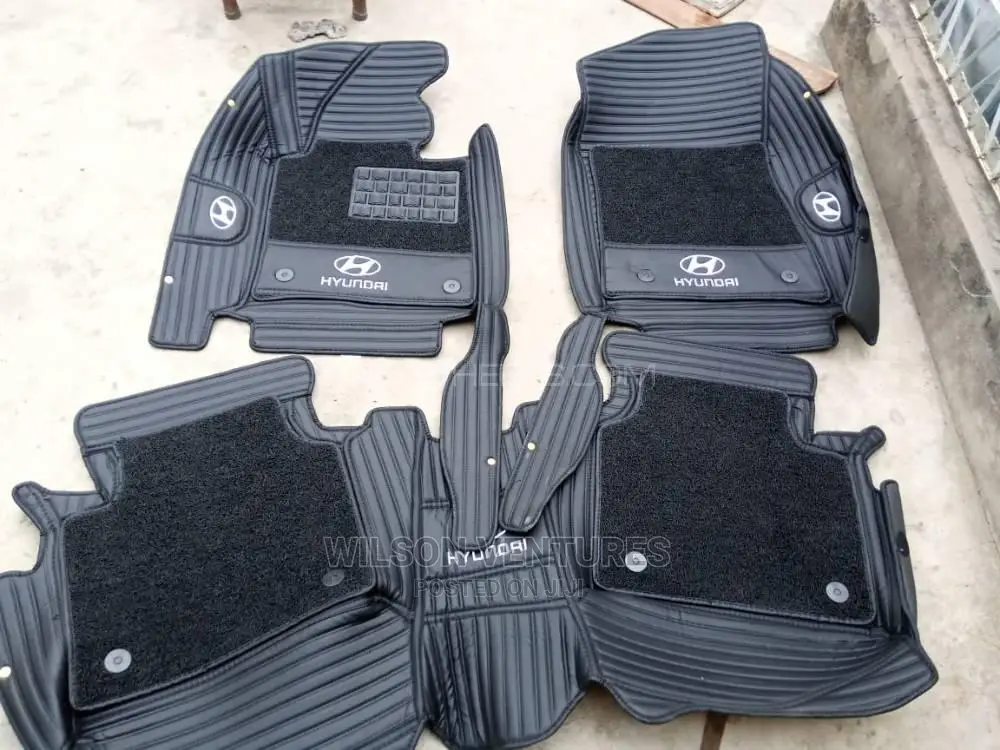Double Layer Leather Mat for Hyundia Cars