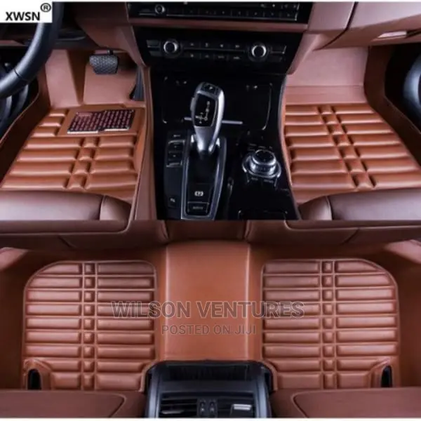 Quality Leather Mat for Highlander-Brown
