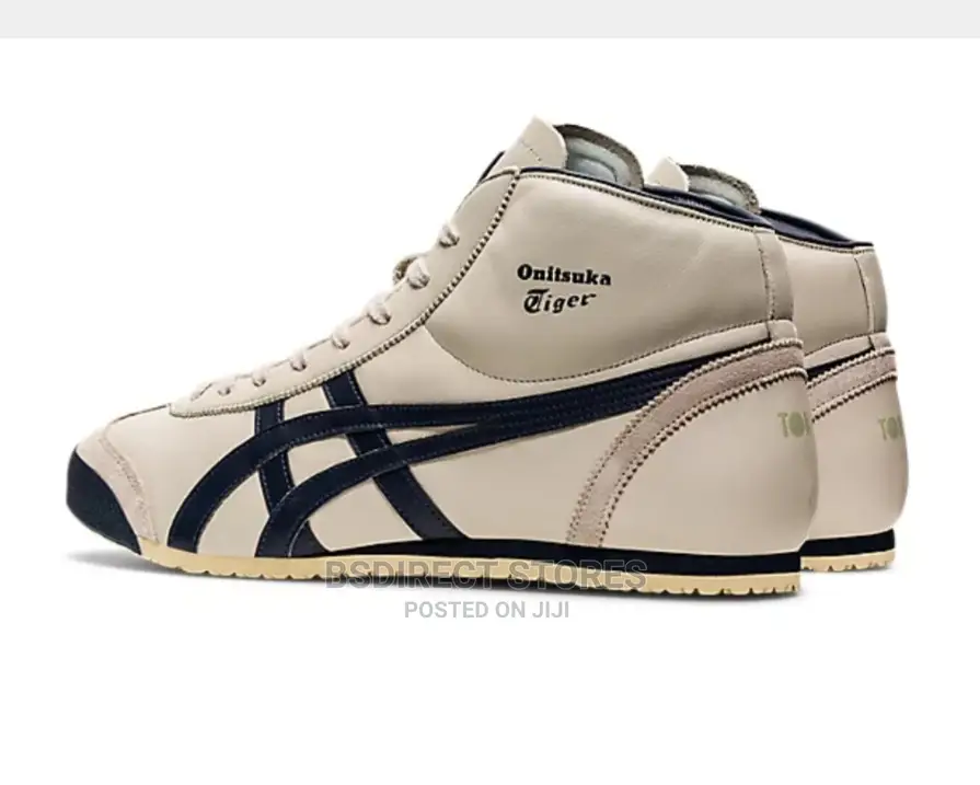 Onitsuka Tiger Birch/Indian Ink Mexico Mid Runner Shoes