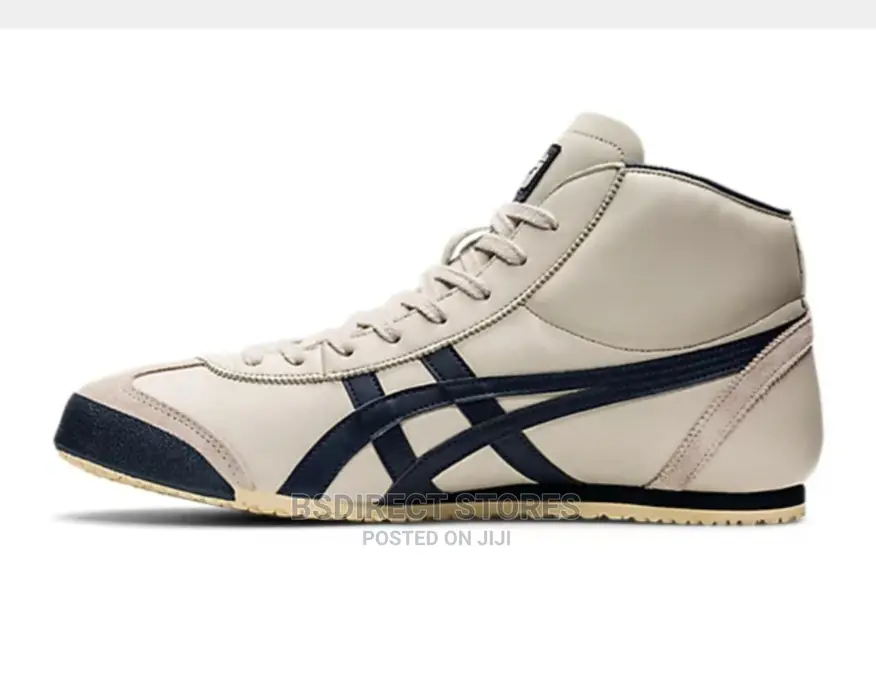 Onitsuka Tiger Birch/Indian Ink Mexico Mid Runner Shoes