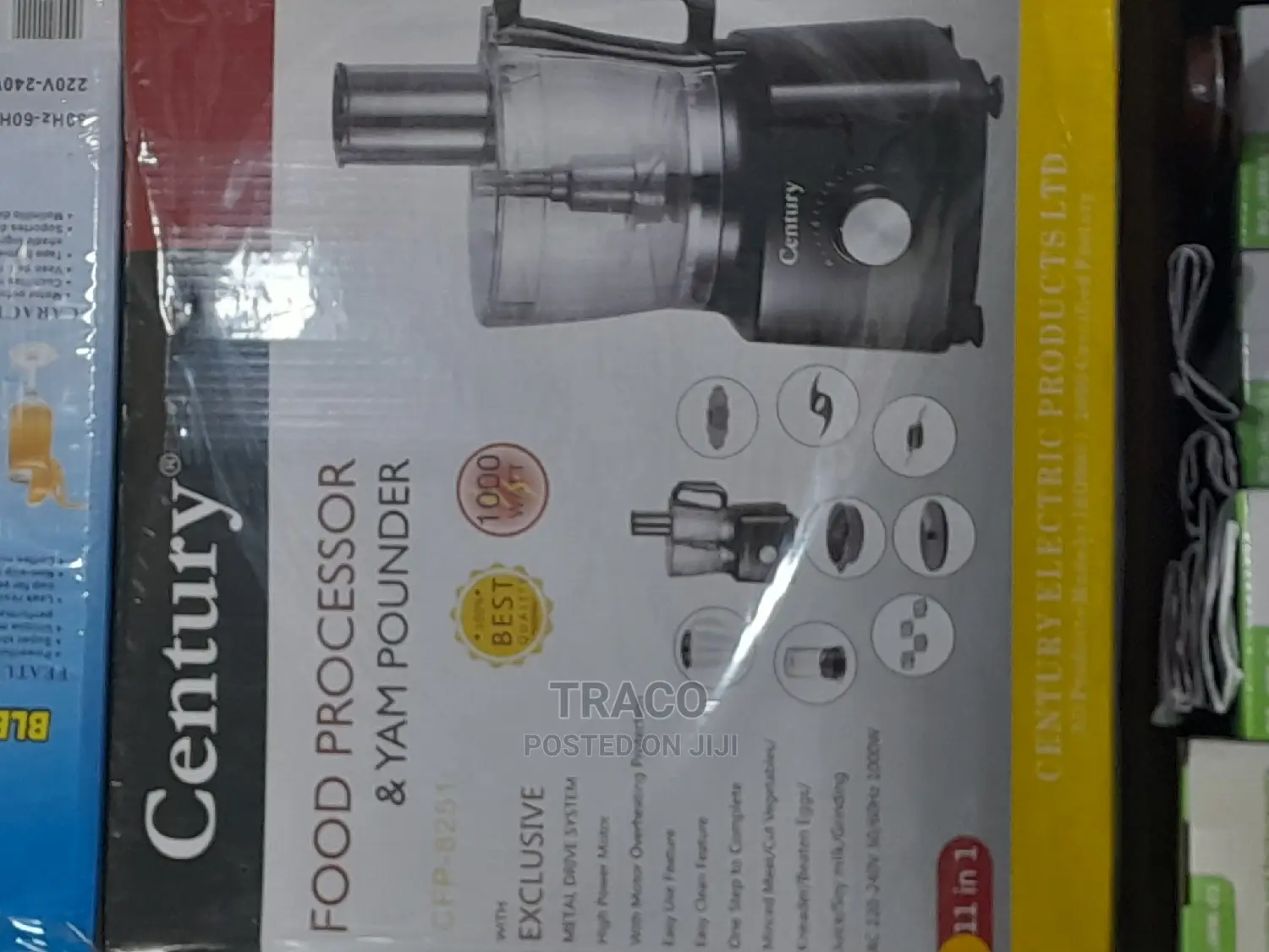 Century Food Processor and Yam Pounder