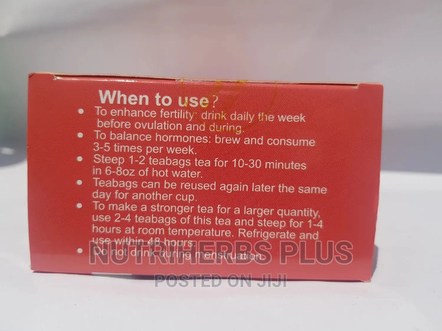 Wins Town Fertility TEA Cure for Infertility in Women