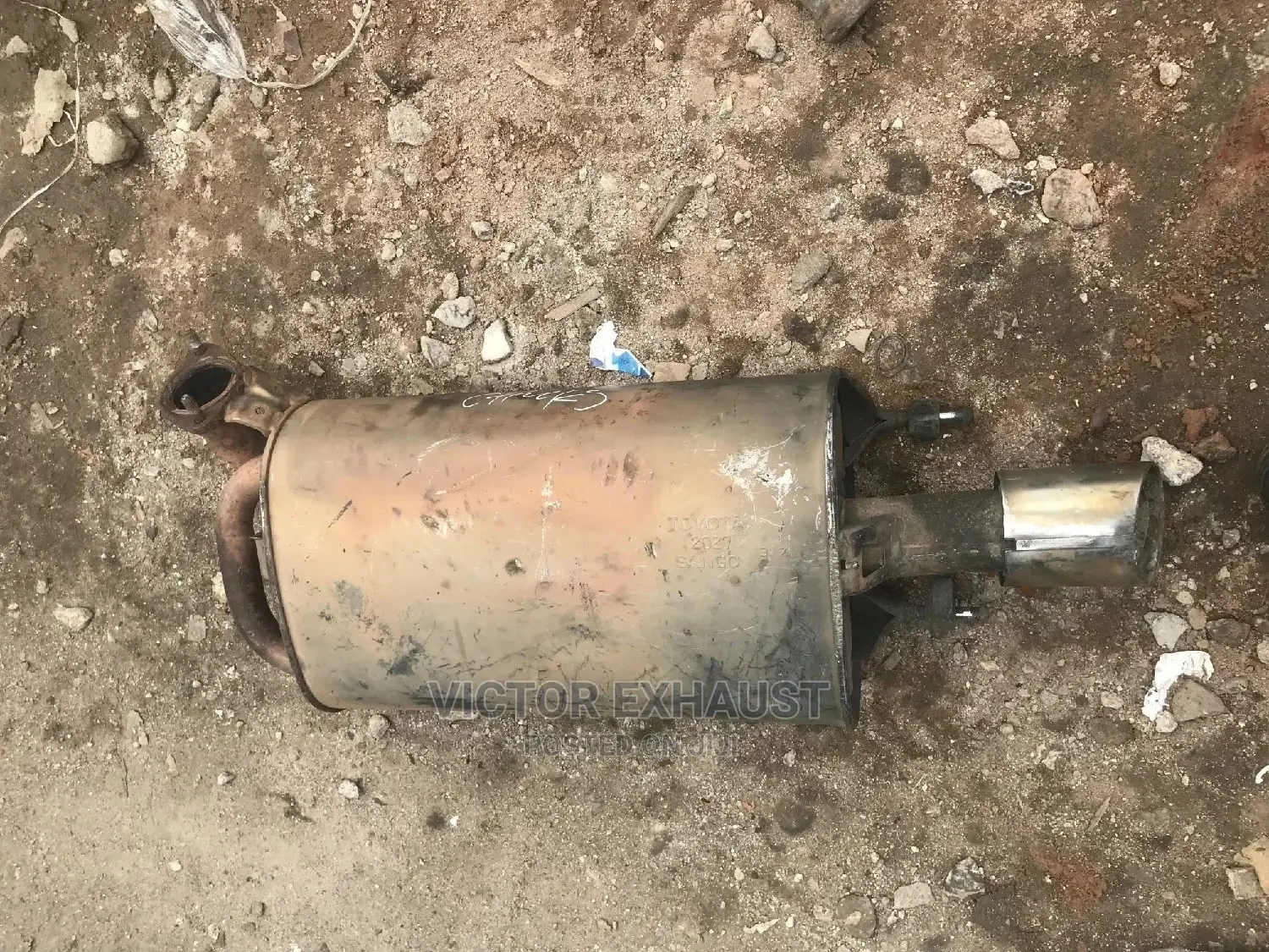 Silencer Back Pot Toyota Camry 2.4 V6