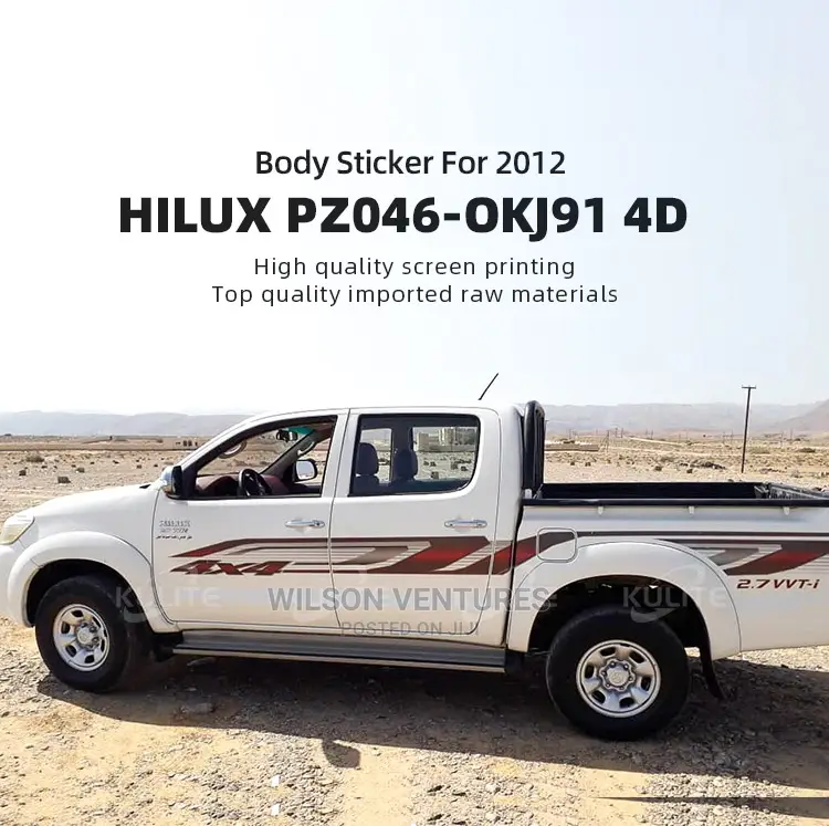 Toyota Hilux Body Sticker