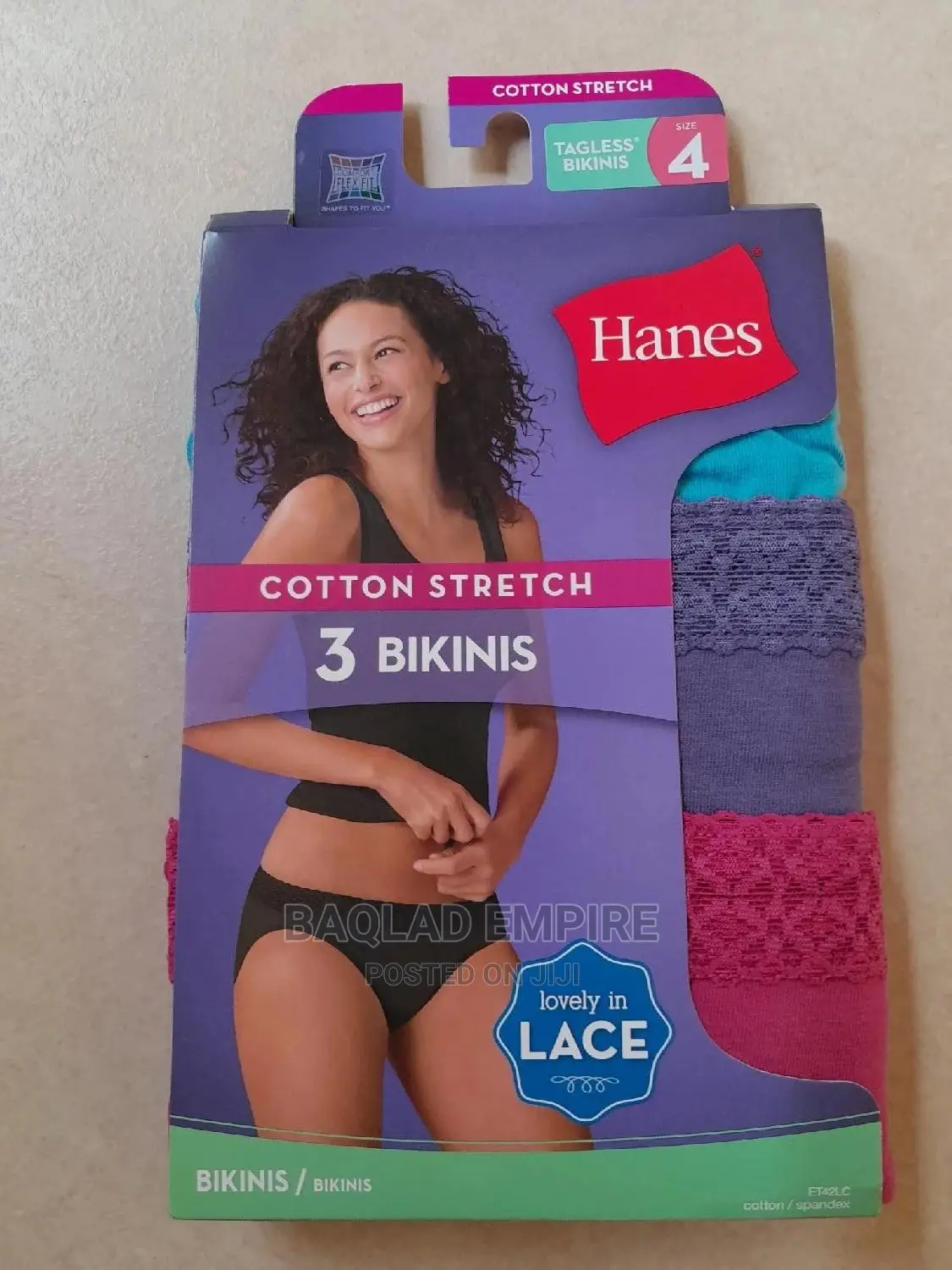 Set of 3 Hands Cotton Panties