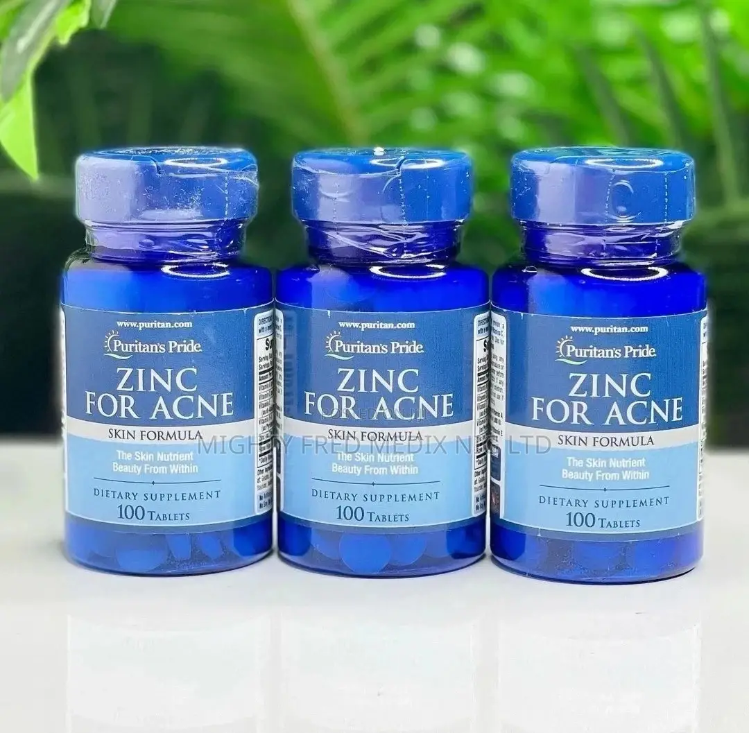 Puritans Pride Zinc for Acne Skin Formula