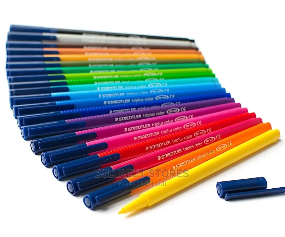 Staedtler Triplus Colour Fibre-Tip Pens 20 Brilliant Colours