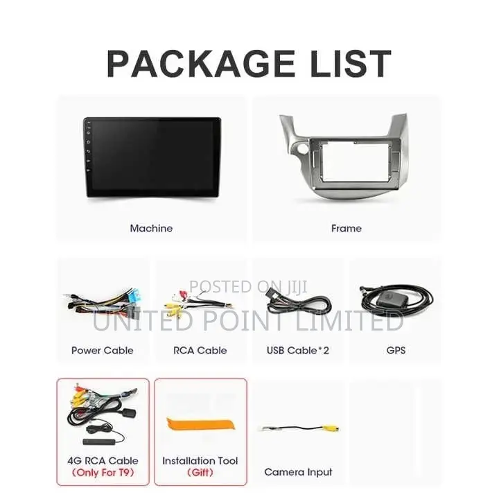 Android Screen for Honda Jazz 2008-2013