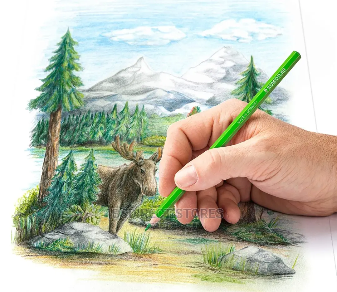 STAEDTLER Wood-free Coloured Pencils Assorted Colours Tin 72