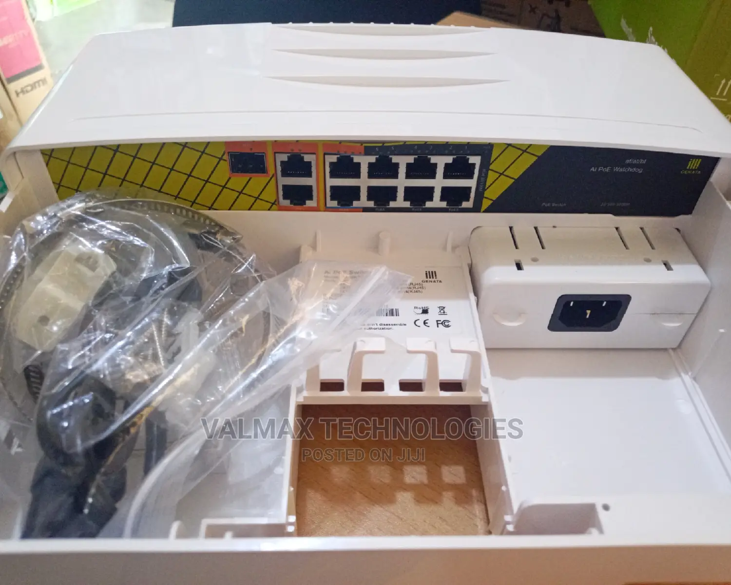 Genata Outdoor 8port Poe Switch
