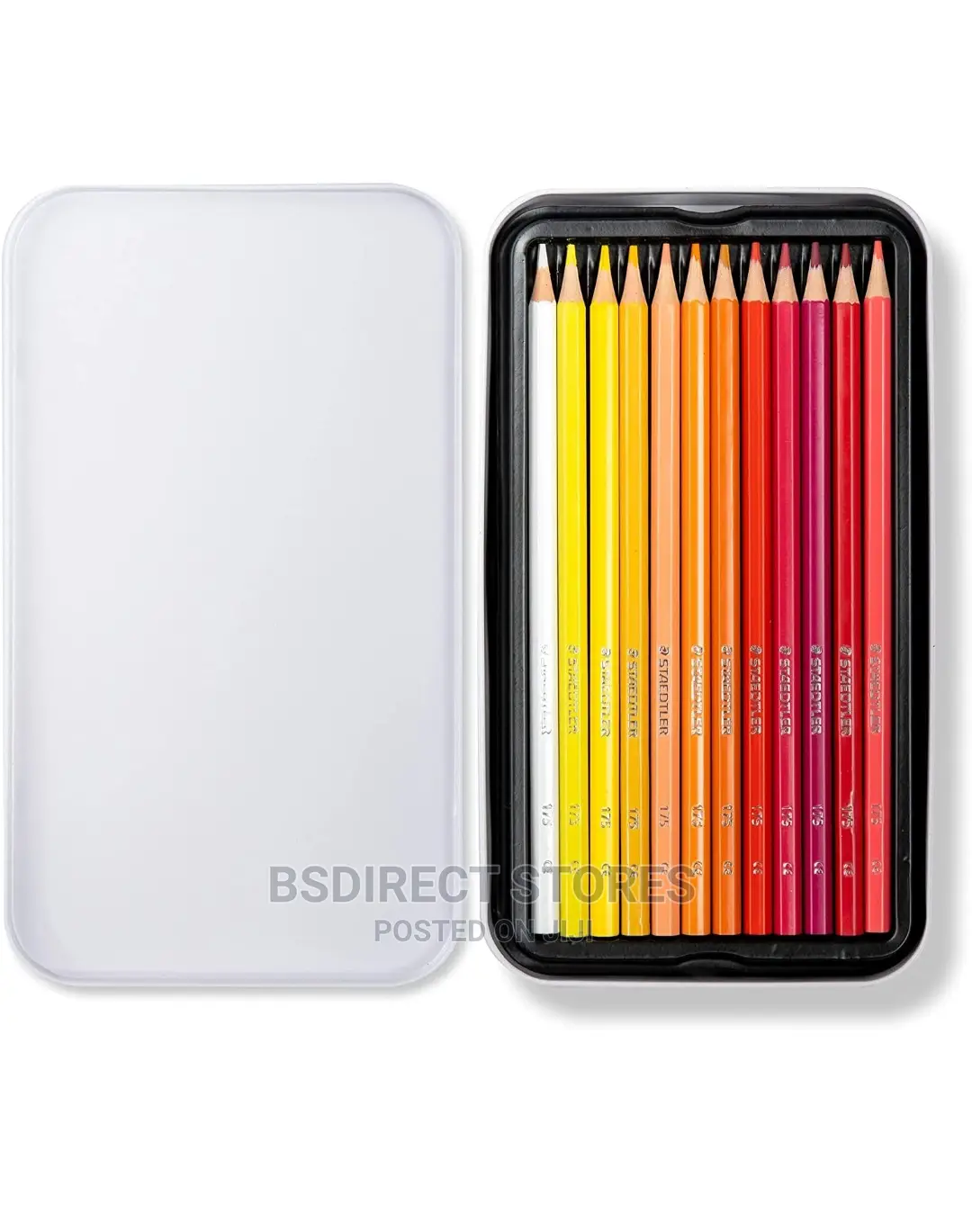 STAEDTLER [36] Wood-free Colouring Pencils With Storage Tin