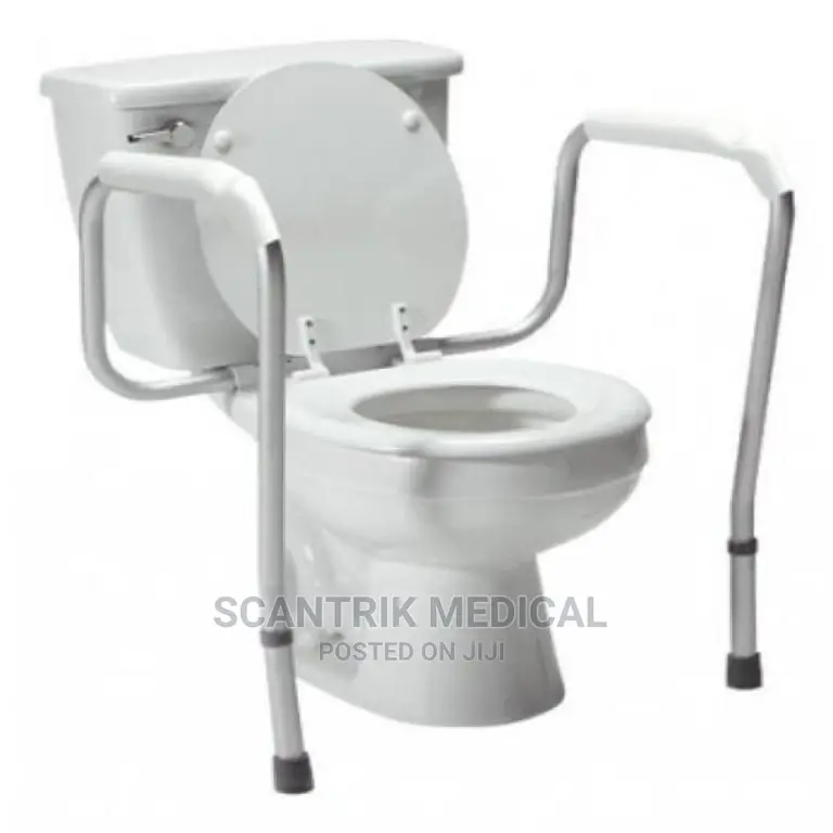Portable Adjustable Toilet Safety Rails