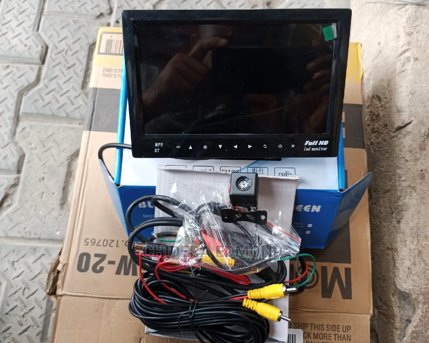12v-24v 7inch Tft LCD HD Monitor