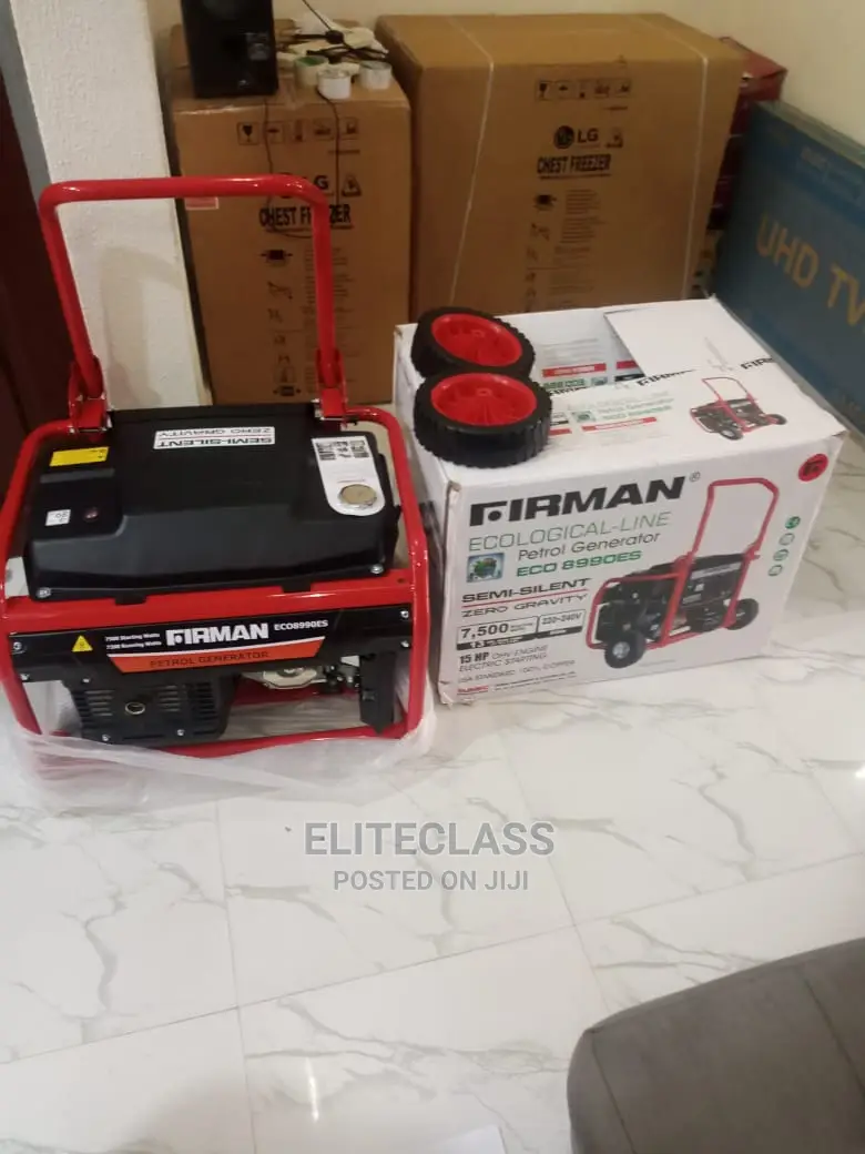 Sumec Firman 7.5-Kva Eco 899oes House Generator- Key Start