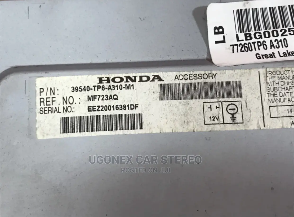 2013-15 Honda Accord/Crosstour Factory Navigation Set