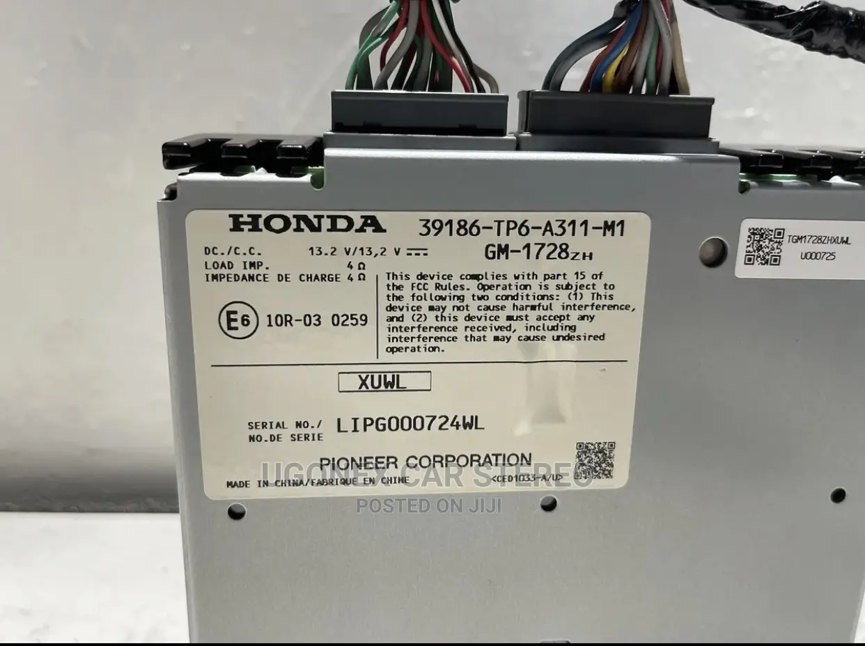 2013-15 Honda/Crosstour Factory Amplifier