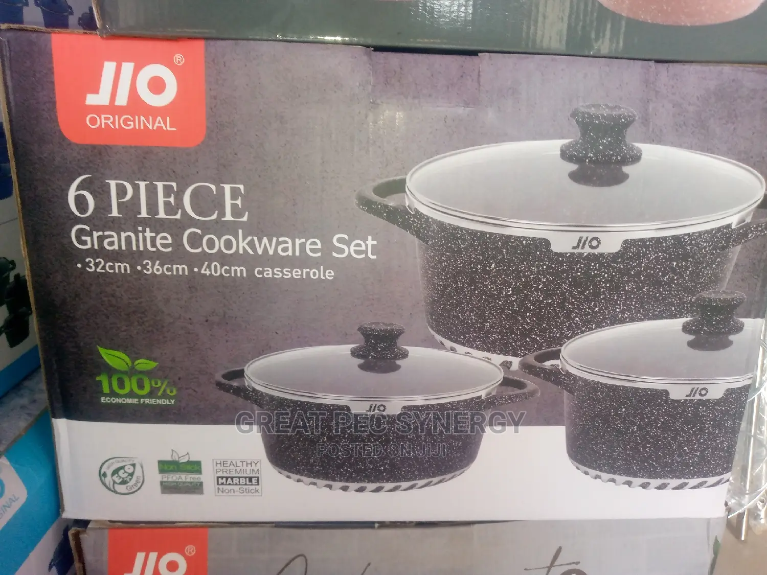 3 Sets Granite Pot Sets