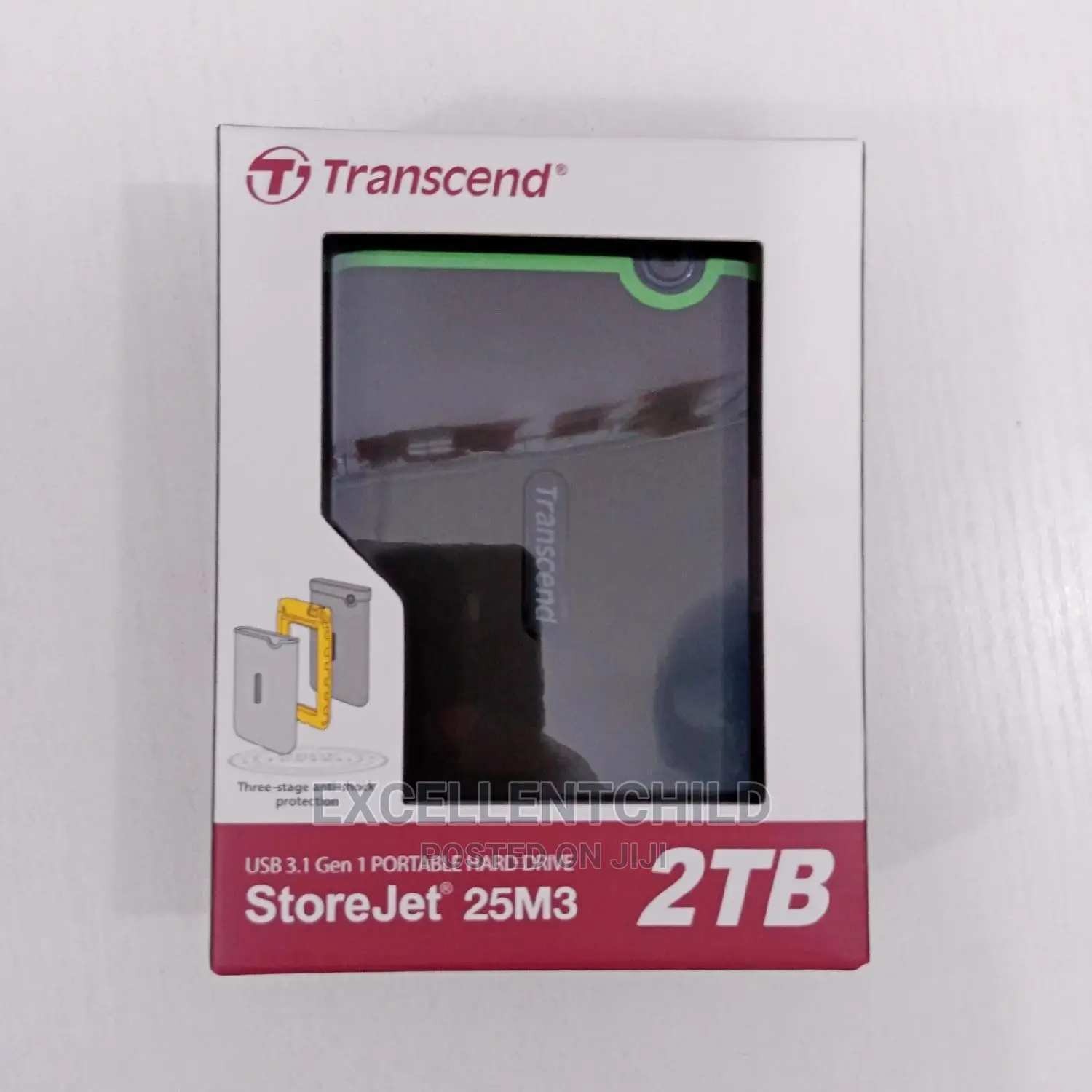 2tb Transcend External Storejet 25m3