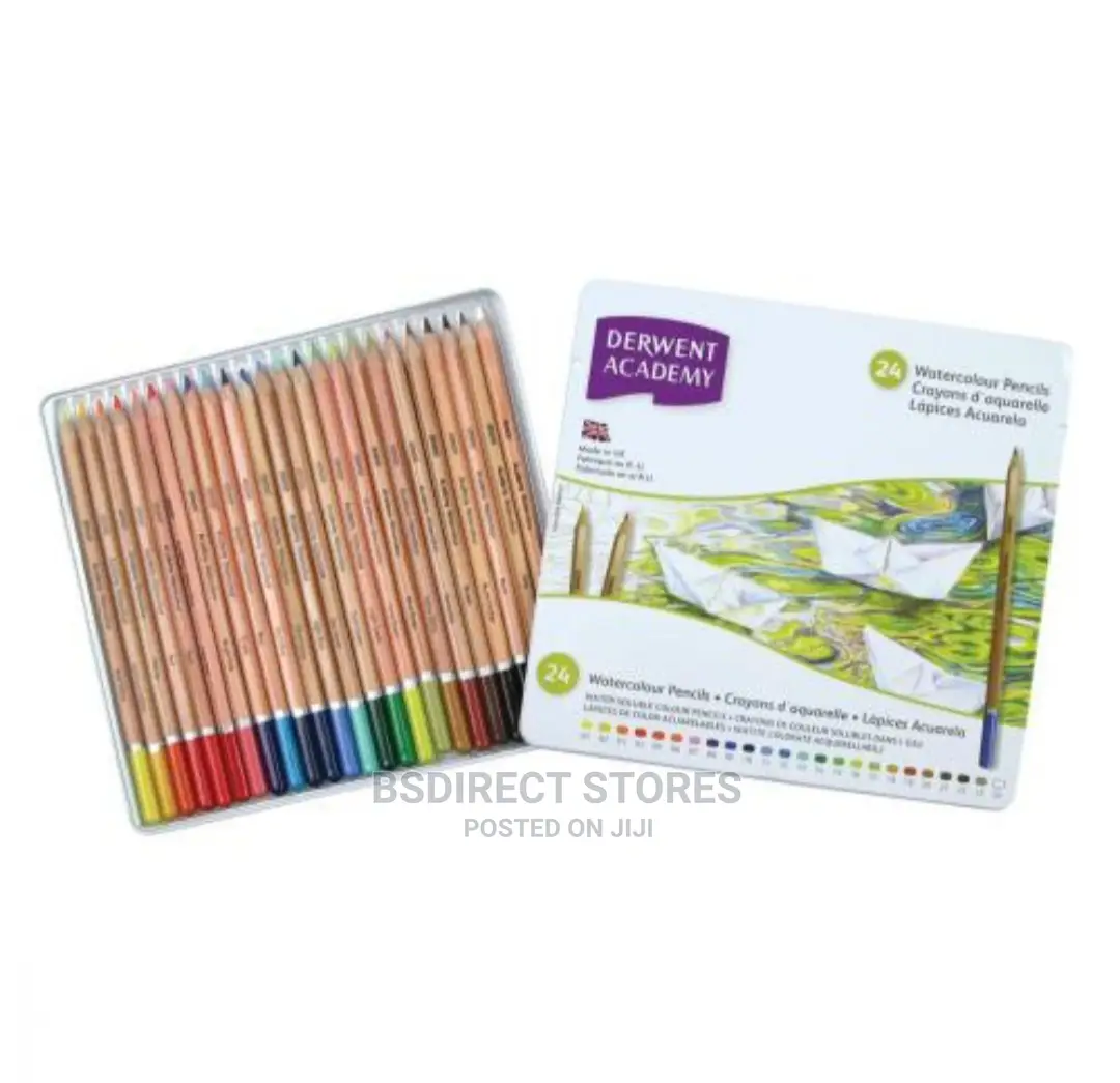 Derwent Academy Watercolour Pencils 24