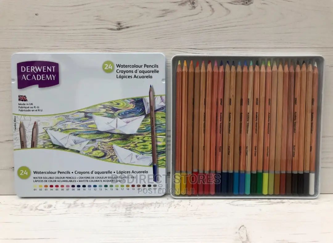 Derwent Academy Watercolour Pencils 24