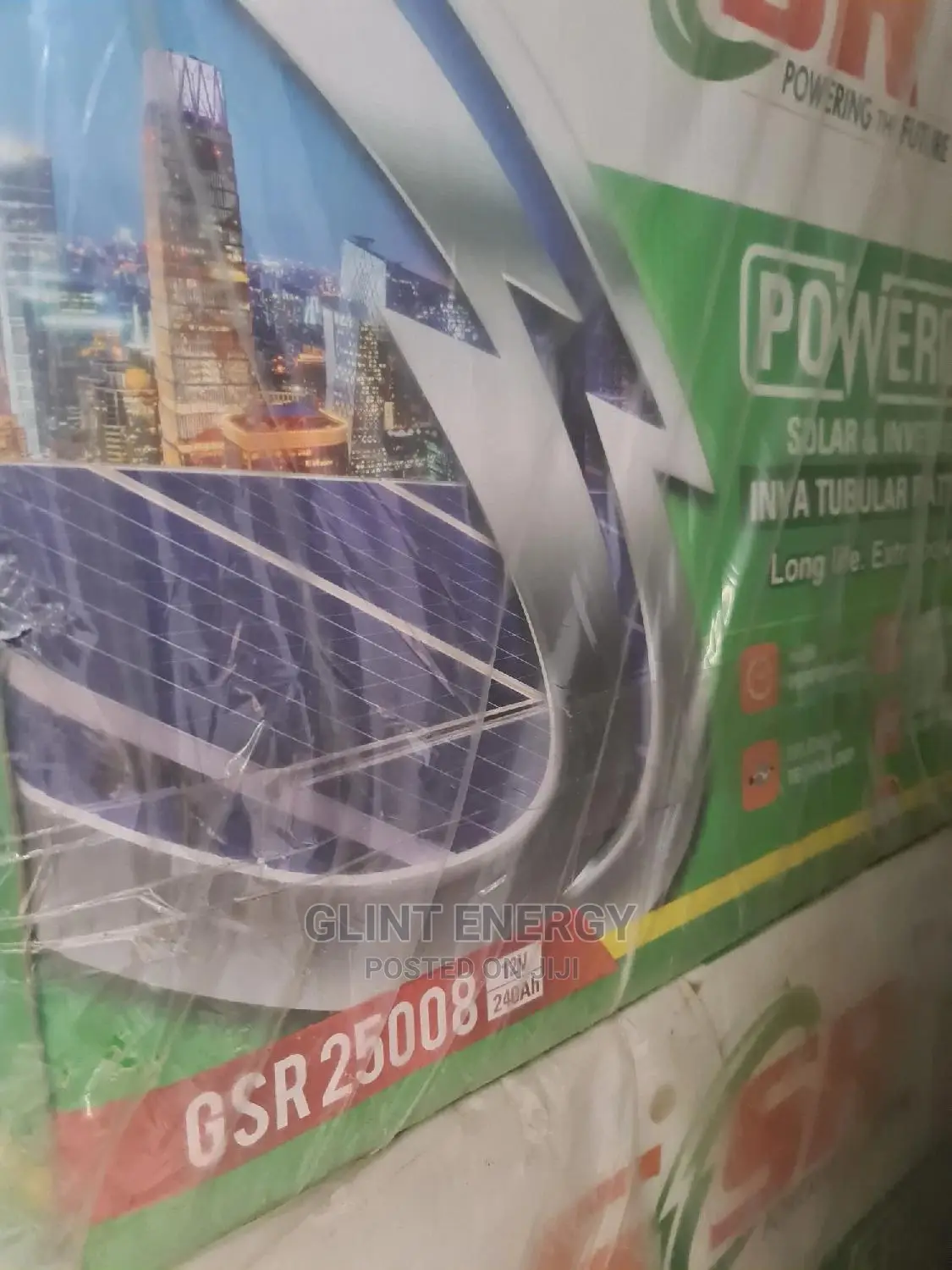 12V 240ah GSR Tubular Battery
