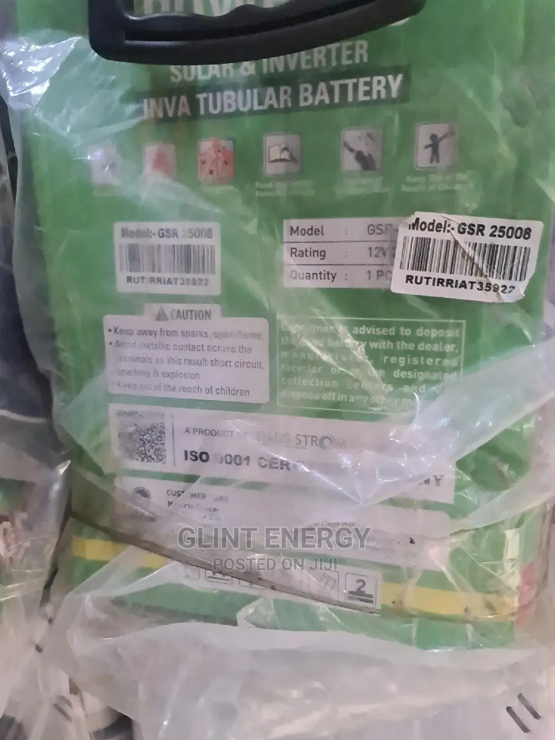 12V 240ah GSR Tubular Battery