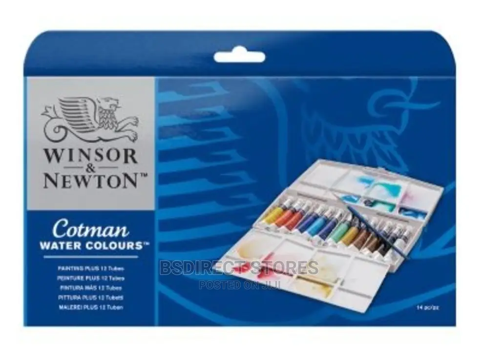 Winsor Newton Cotman Watercolour Painting Set 12 X 8ml