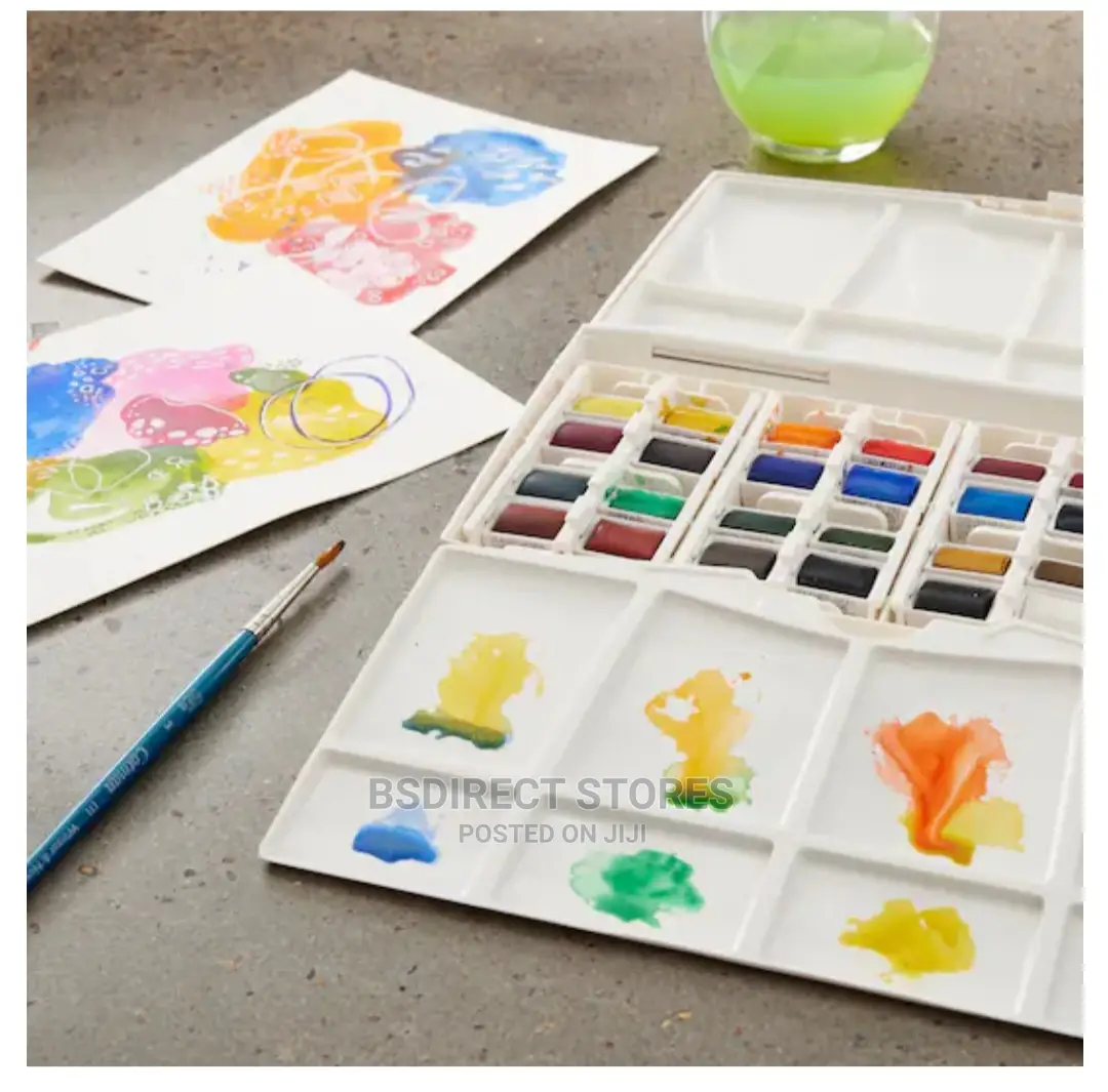Winsor Newton Cotman Painting Plus 24 Half Pan Set