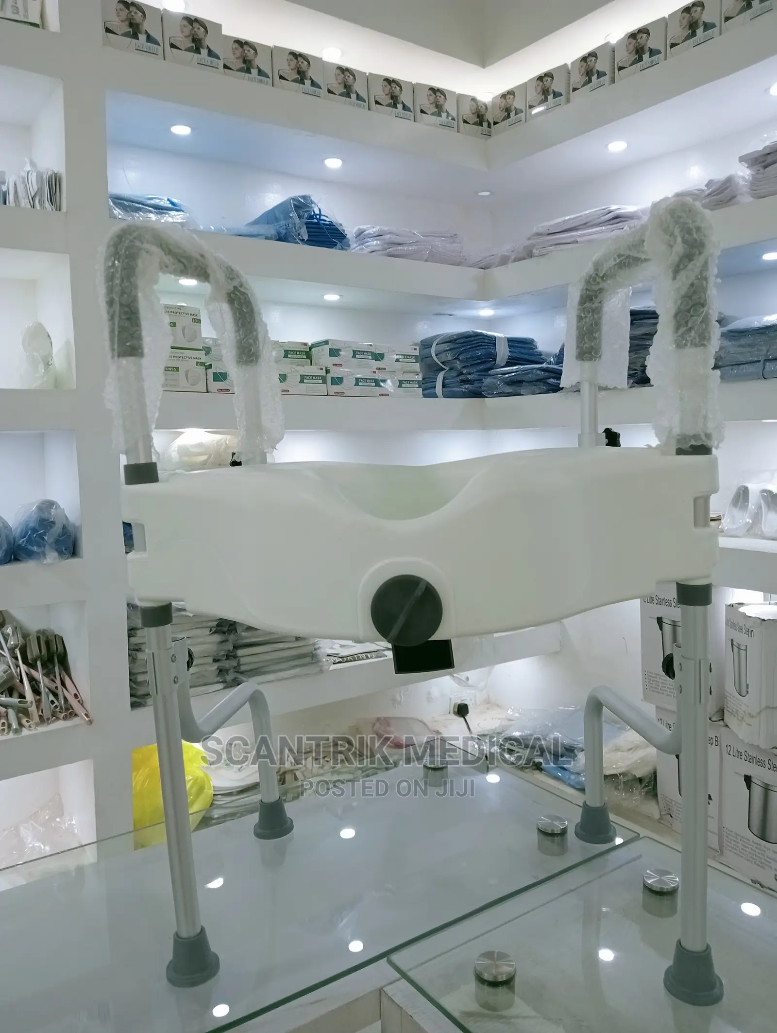 Elevated Raised Toilet Seat Removable
