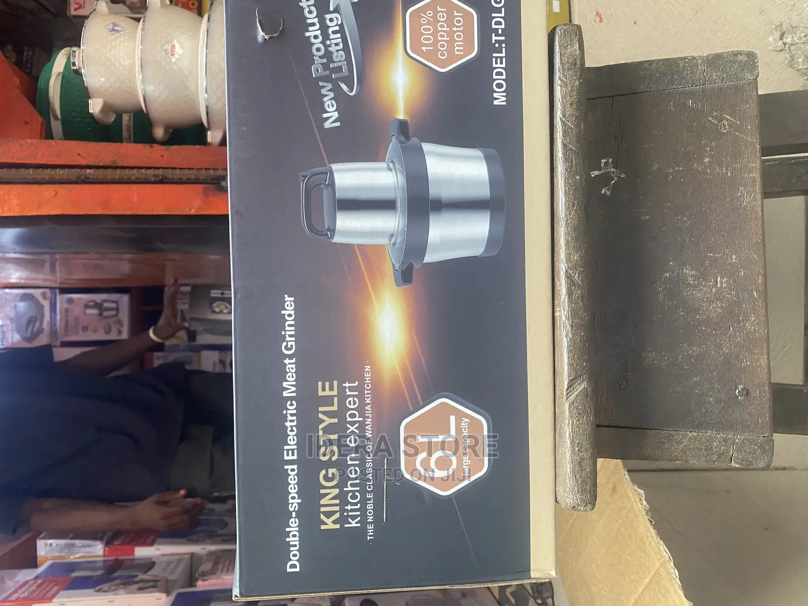 King Style 6litre Steel Food Processor Yam Pounde