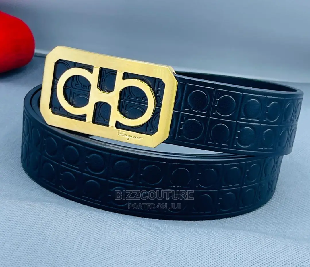 Original SALVATORE FERRAGAMO Leather Belts Available Instore