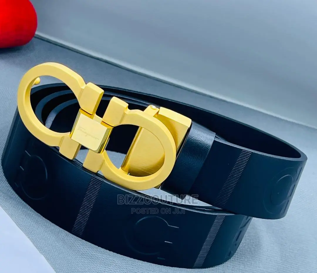 Original SALVATORE FERRAGAMO Leather Belts Available Instore
