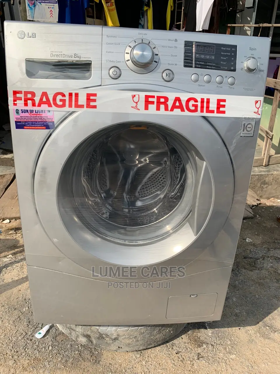 LG 8kg Inverter Washing Machine