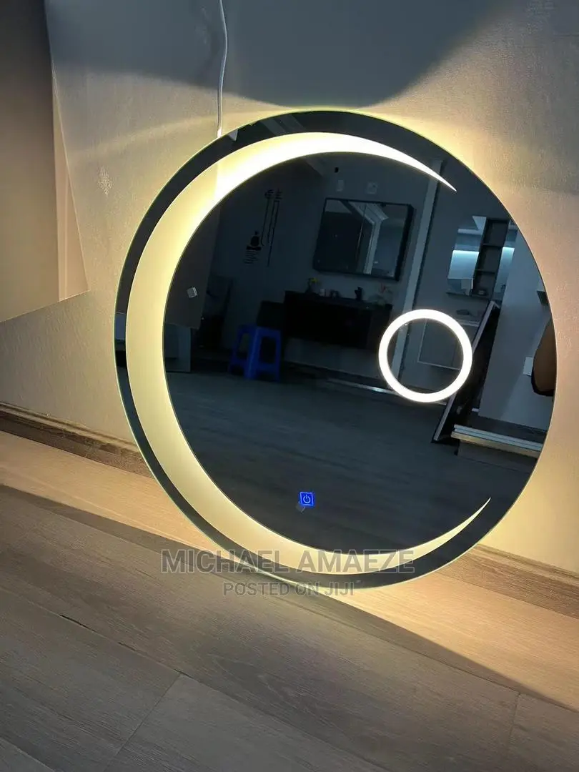 Half Moon LED Mirrors