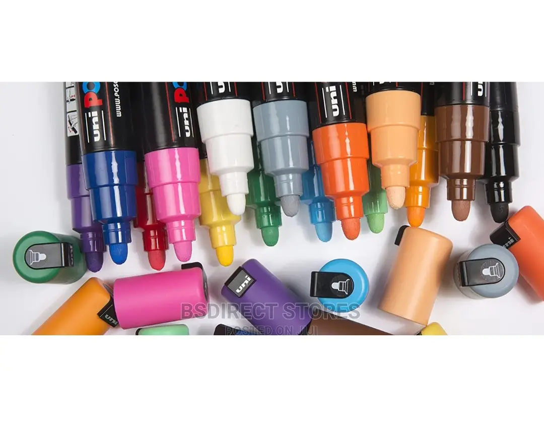 Posca PC-7M Marker Pens Starter Pack Of 8