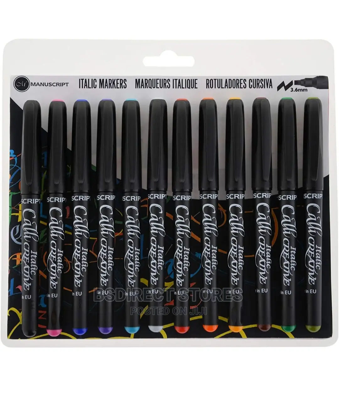 Manuscript Calli-Creative Italic Calligraphy Markers, [12]