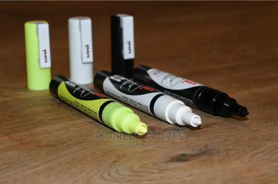 Uni-Ball Unichalk Chalk Marker Medium Assorted (Pack of 8)