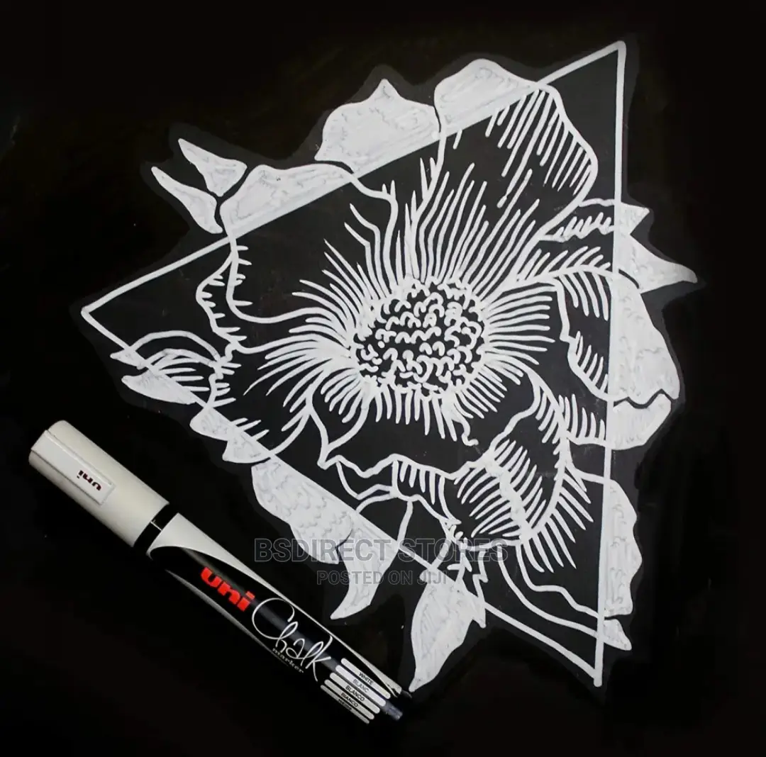 Uni-Ball Unichalk Chalk Marker Medium Assorted (Pack of 8)