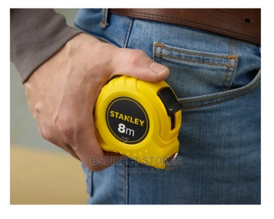 Stanley 0-30-457 Tape Measure, Yellow/Black, 8 M/25 Mm