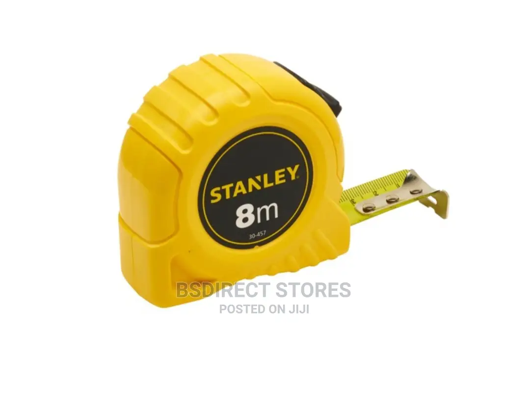 Stanley 0-30-457 Tape Measure, Yellow/Black, 8 M/25 Mm