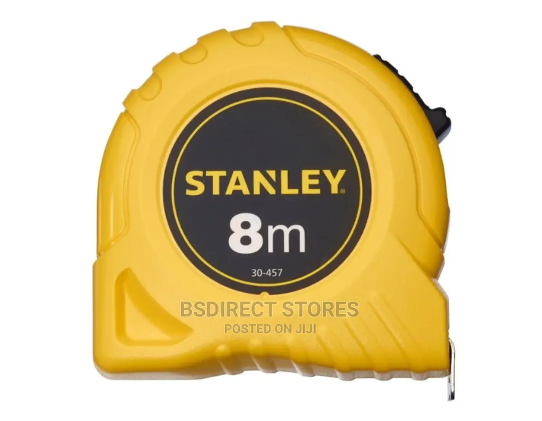 Stanley 0-30-457 Tape Measure, Yellow/Black, 8 M/25 Mm