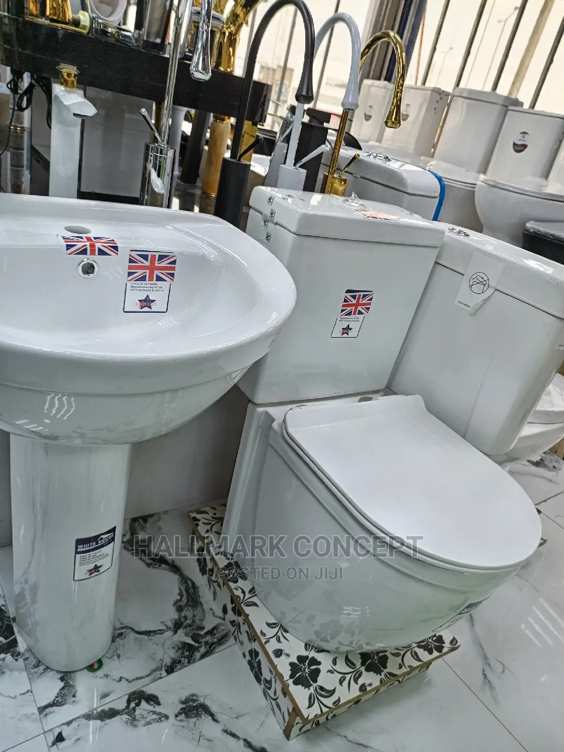 Executive England Dual Flush Toilet
