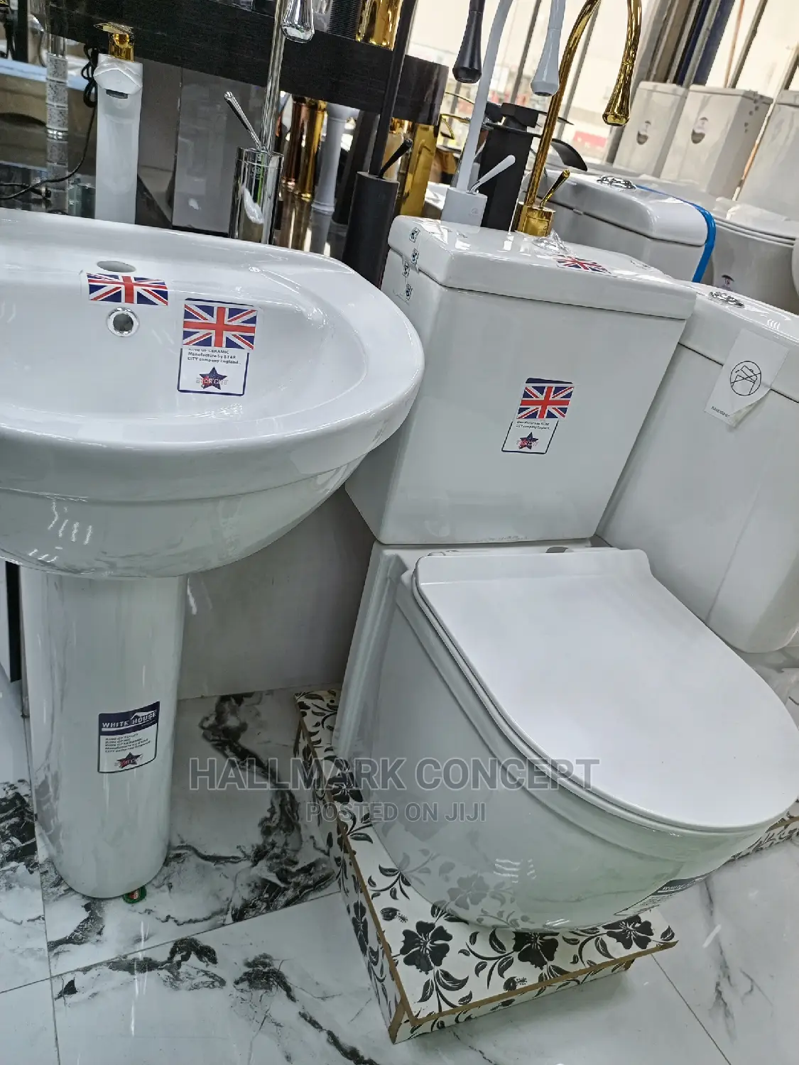 Executive England Dual Flush Toilet