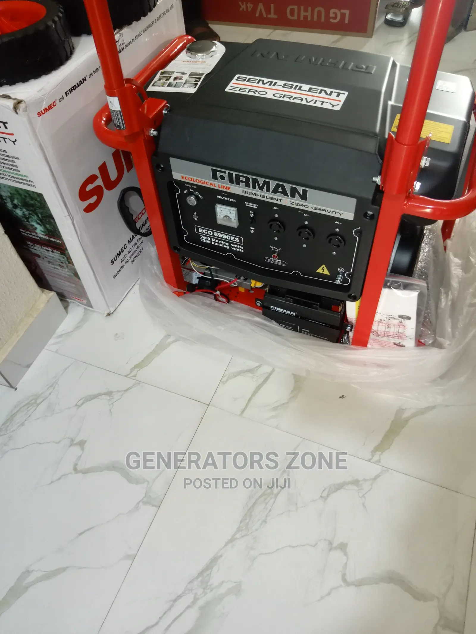 Eco8990es 7.5kva Low Noise Sumec Firman Generator