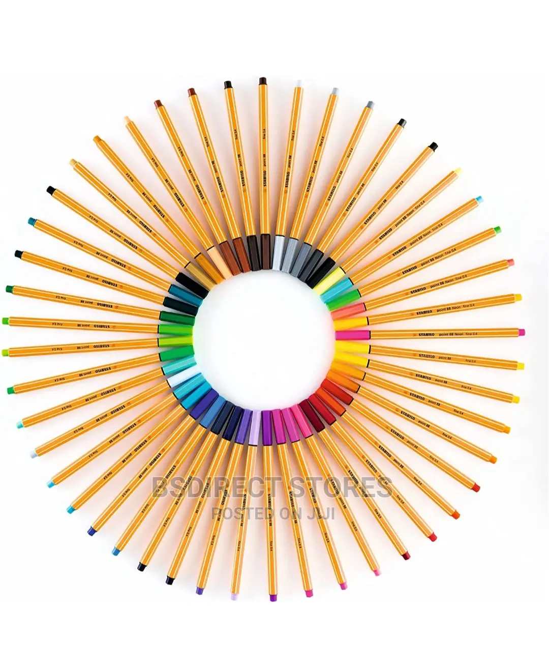STABILO Point 88 Fineliner Pens Assorted Pack of 25
