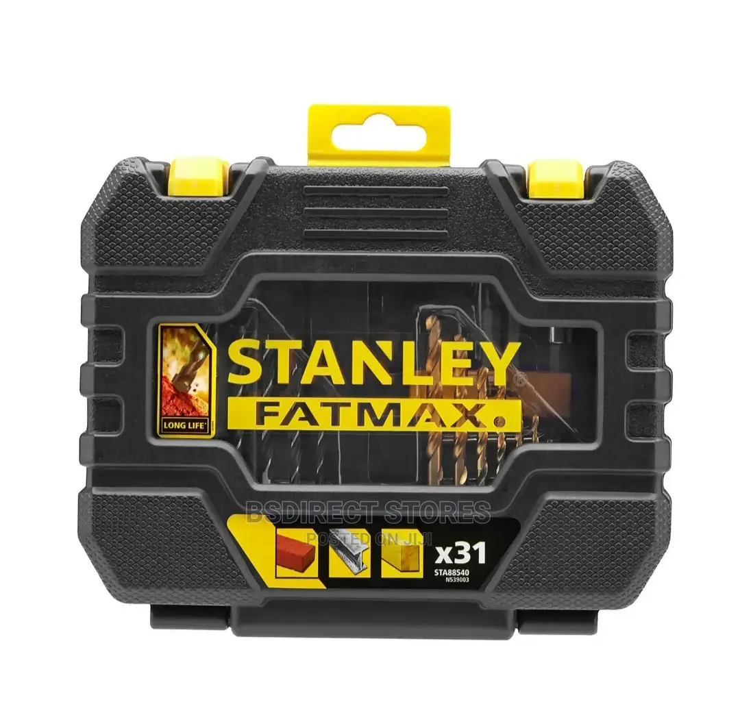 Stanley Fatmax Sta88540 31 Piece Drill Bit Set Carry Case