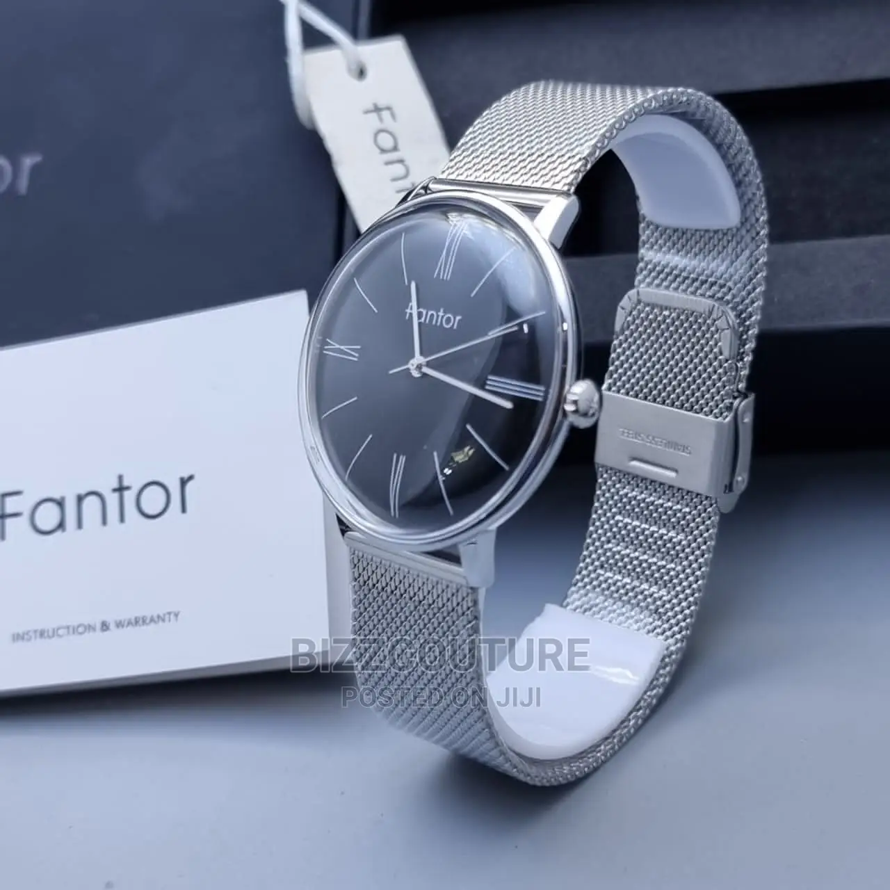 Original FANTOR Silver Mesh Chain Available in Store