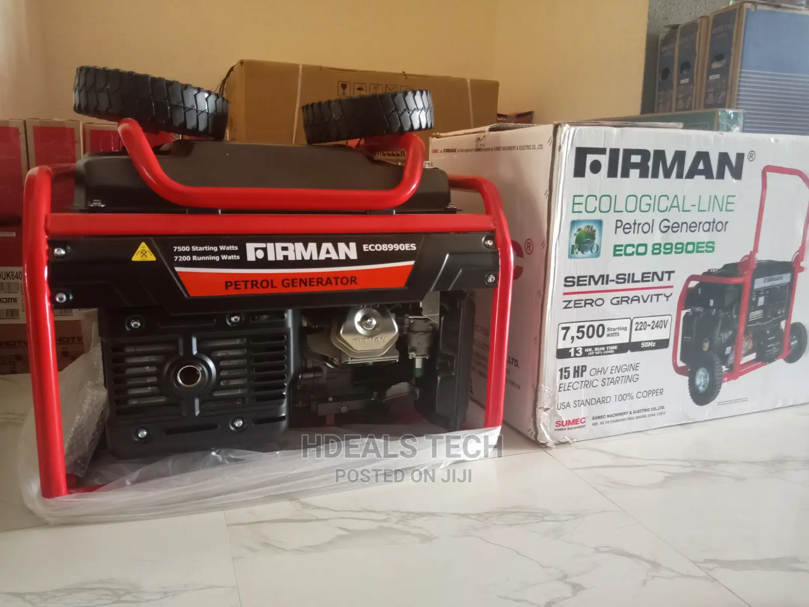 Best Sumec Firman Automatic Key-Start Generator, ECO8990ES.
