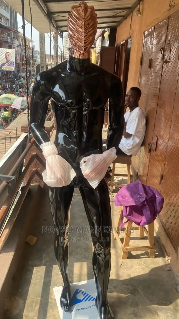 Black And Rose Gold Combo Full Male Display Mannequin