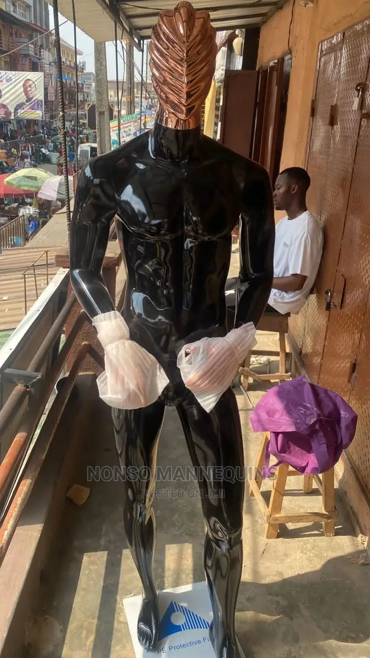 Black And Rose Gold Combo Full Male Display Mannequin